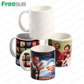 FREESUB 11oz White Blank Sublimation Heat Press Mug